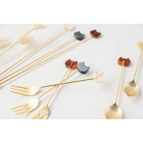 Japan Tsubame Cutlery Kitty Dessert Series