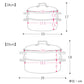 Aizawa 18cm Double Steamer 1.5L(Gift Box)