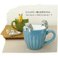 Japan Decole Serval Cat/Manul Cat Mug/Spoon 240ml(Gift Box)