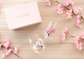 Japan Coloring Change Sakura Whisky Pair Glass(Gift Box)