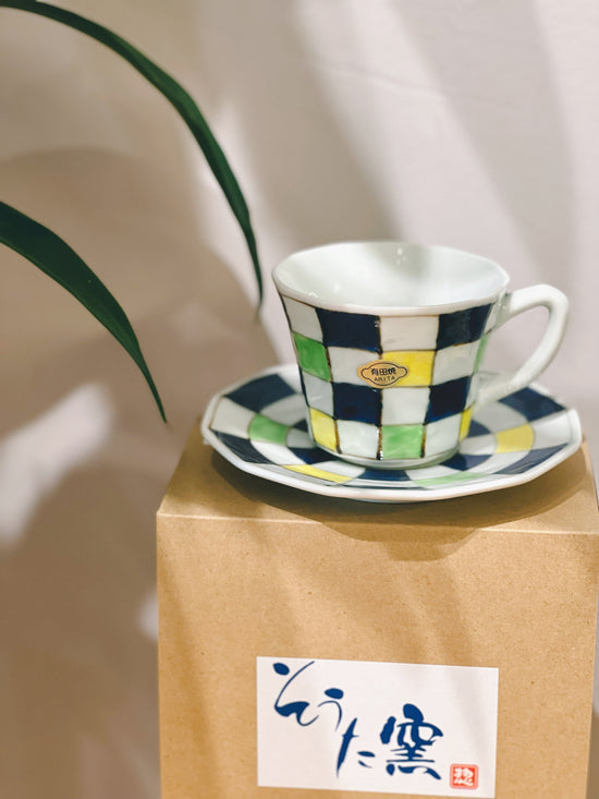 Arita ware Artist coffee cup set(SOT-CS13)