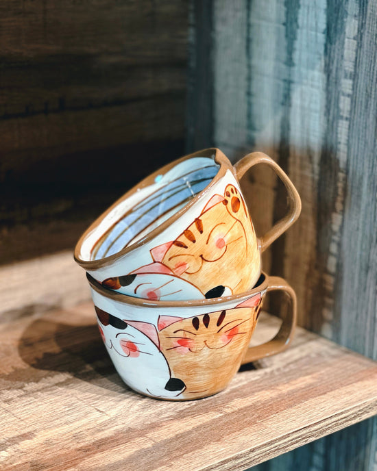 Hasami ware Kitty Soup Cup 250ml