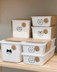 日本制猫咪食物储藏罐可冷可冰可微波炉