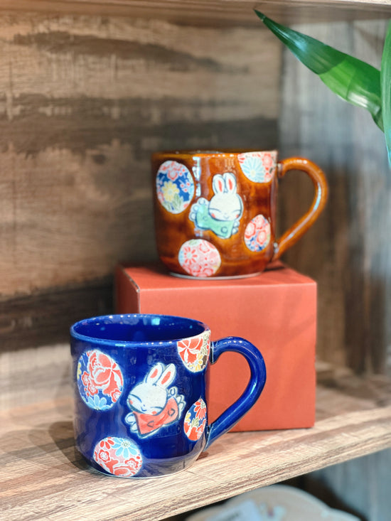 Yudachi Bunny Flower Mug (Gift Box)
