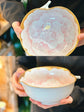 Arita ware Peony Deep Apple Bowl Pink L