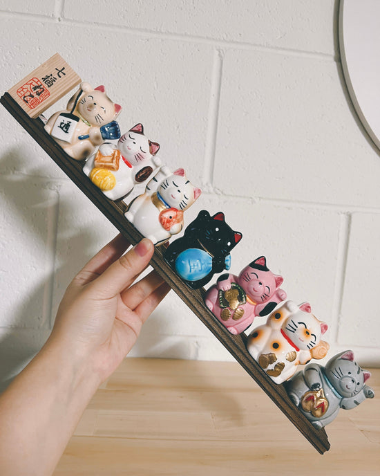 Japan Yakuho Fortune Cat 7pcs(Gift Box)