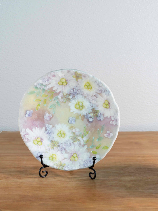 Yuzuriha Flower coffee cup set 白絵花化粧(Gift box)
