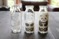 日本制冷感玻璃牛奶瓶一套2件-礼盒装