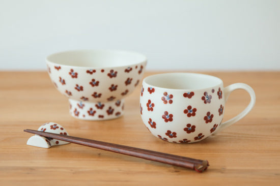 Tobe ware Rice Bowl/Soup Cup