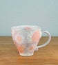 Yuzuriha Flower Mug 釉彩红花 （Gift Box）